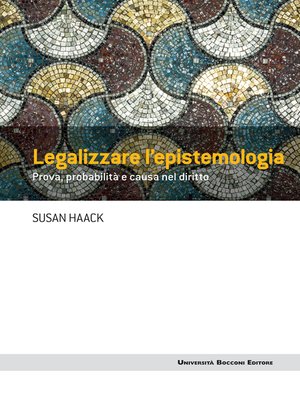 cover image of Legalizzare l'epistemologia